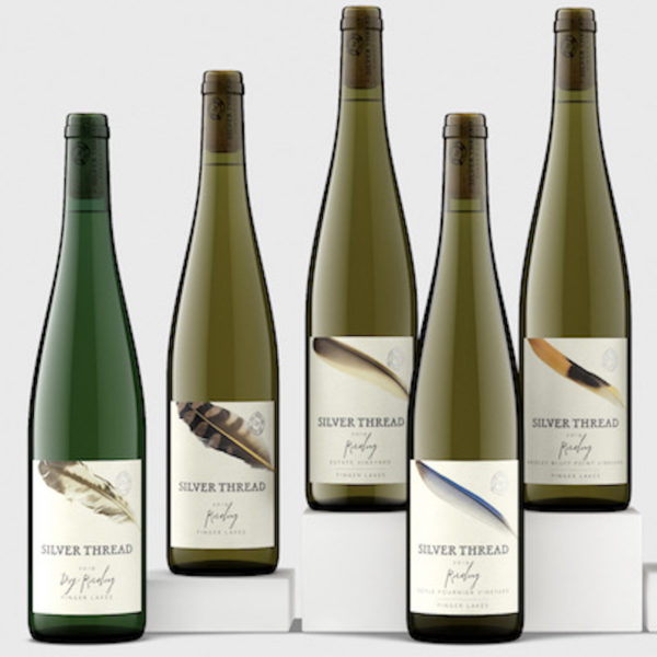 OUTSHINERY-SilverThread-RieslingLineup A spread of 2020 Rieslings.