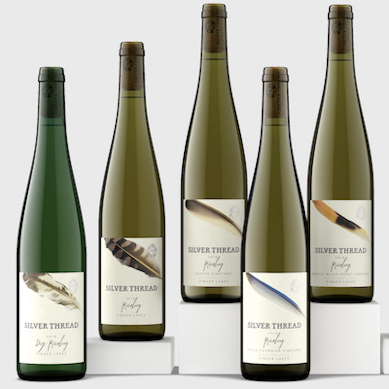 A spread of 2020 Rieslings.