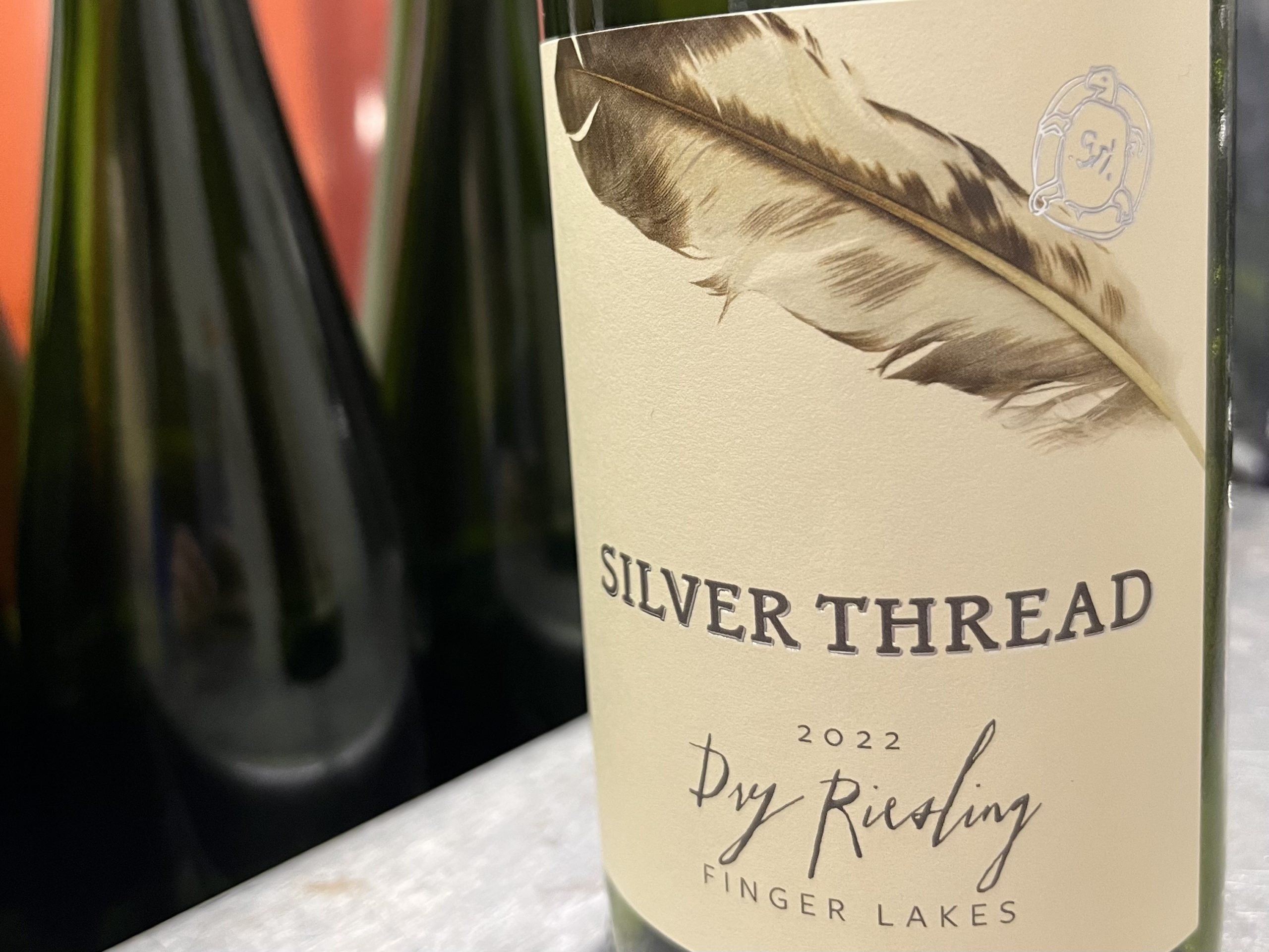 Bottle of Dry Riesling 2022