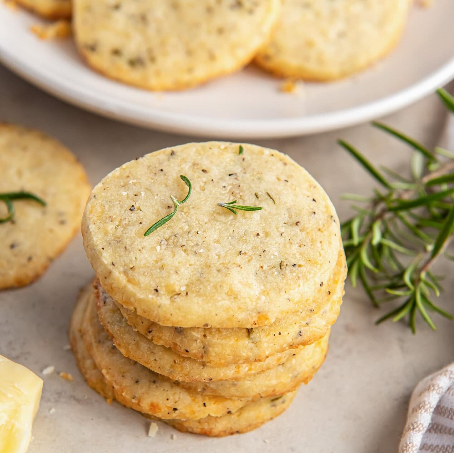 Savory Shortbread Cookies