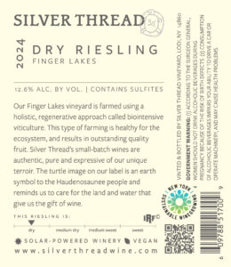 Info for Dry Riesling 2024